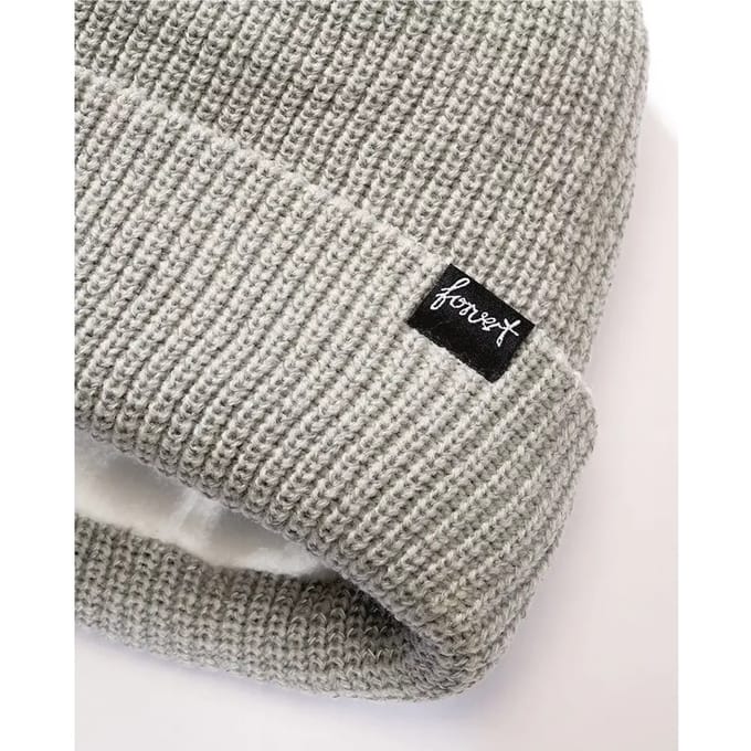 FORVERT - Vail Reflective Beanie Muts - Grijs