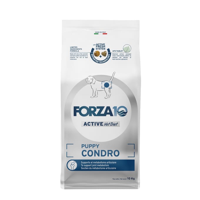 2x10kg Puppy Condro active Forza 10 natvoer voor honden