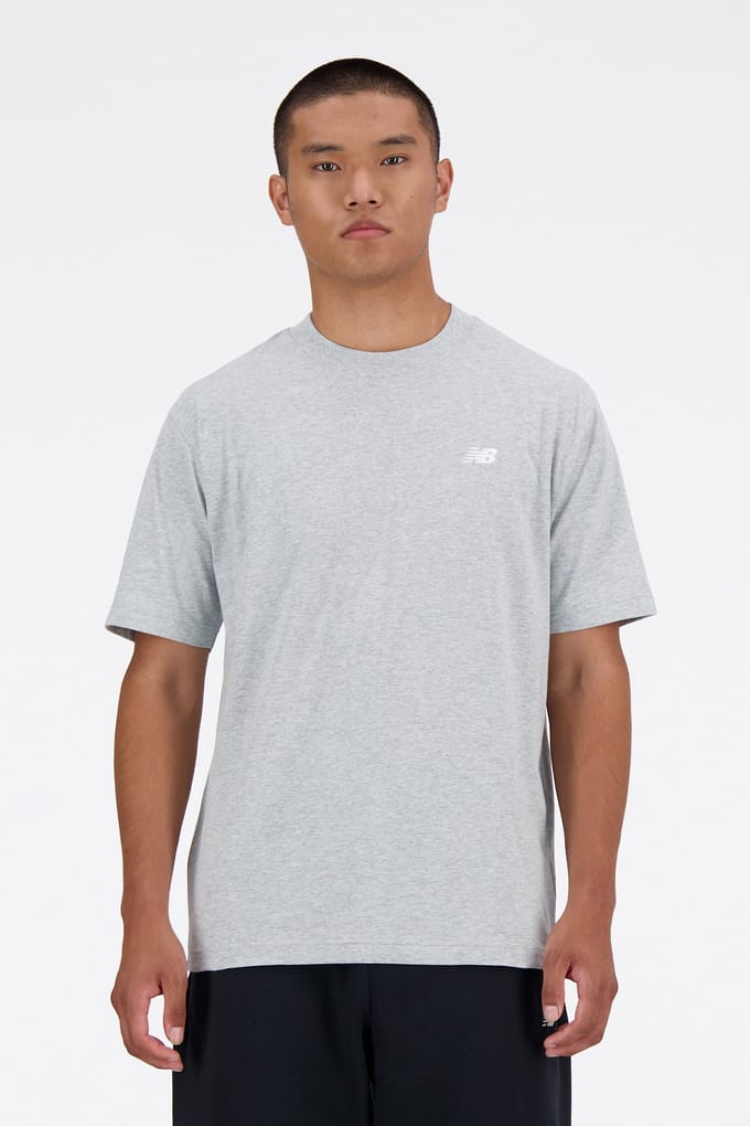 New Balance Athletics Cotton T-shirt In Grey Taglia: XXL | Magliette basic Outlet | Uomo | Grigio
