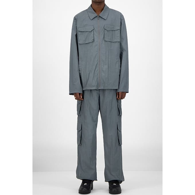 Daily Paper Grey Homa Jacket Maat: M | Overshirts Outlet | Dames | Grijs