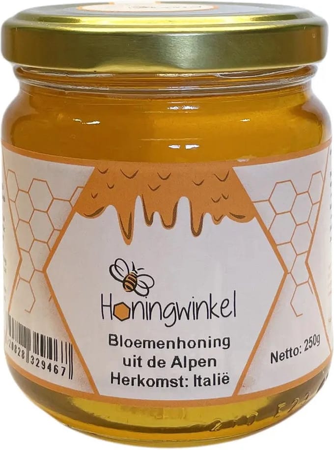 Bloemenhoning - 250g - Honingwinkel