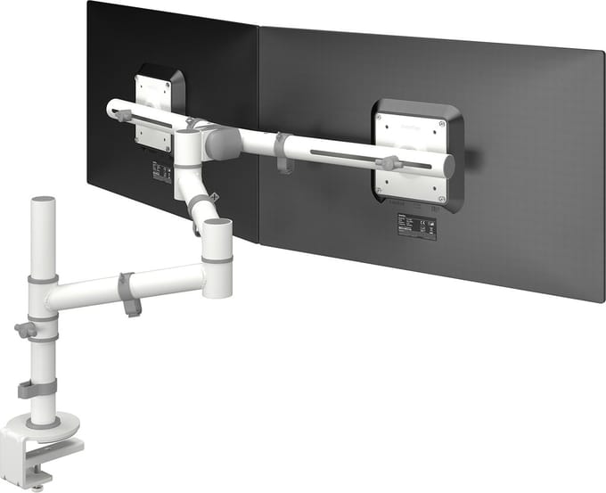 Monitorarm bureau - Wit