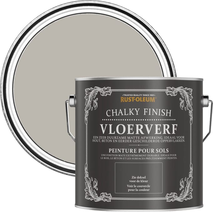 Rust-Oleum Donkergrijs Vloerverf - Gorthleck Steen 2,5L