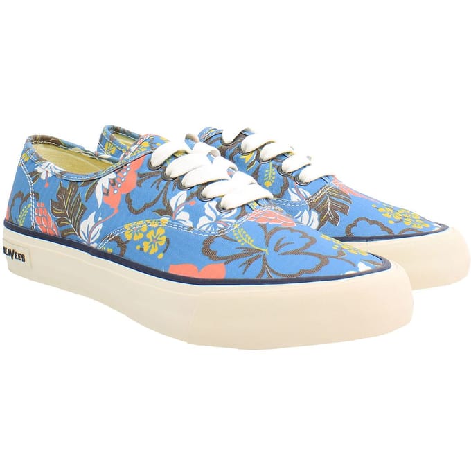 Seavees Legend Beachcomber Heren Blauwe Schoenen