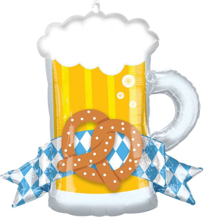 RIETHMULLER - Aluminium ballon bierfeest 66 cm