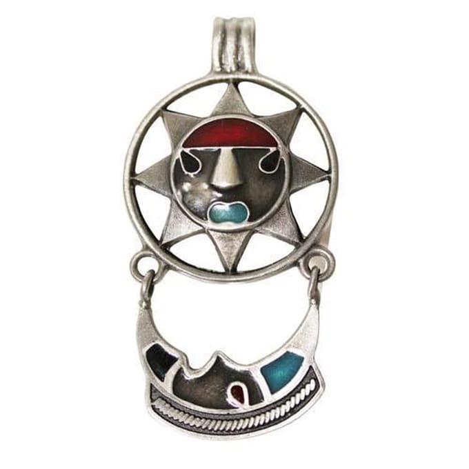 Aztec Tesoro hanger Omete Cuhtli
