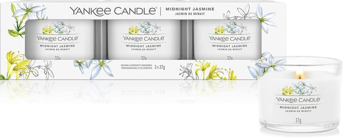 Yankee Candle gevulde geurkaarsen set met Midnight Jasmine geur