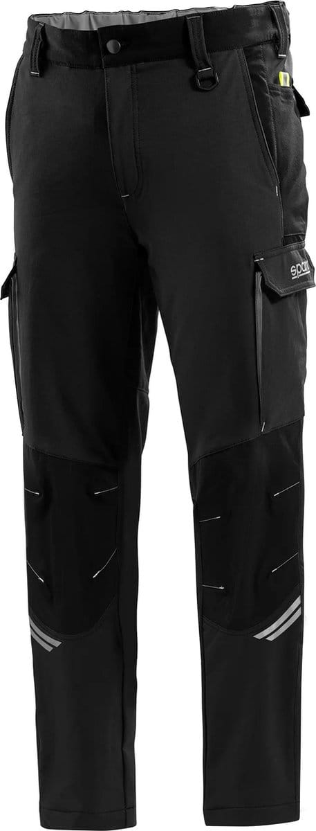 Sparco Werkbroek Tech Oregon - Zwart — Grijs — M