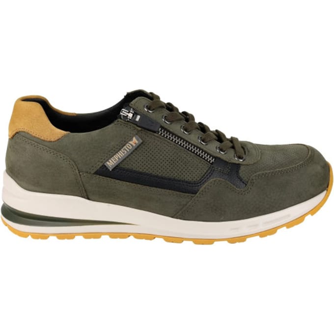 Mephisto Bradley - heren sneaker - Groen - maat 44.5 (EU) 10 (UK)
