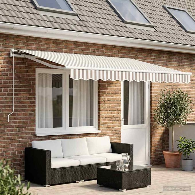 vidaXL - Vervangingsdoek - zonnescherm - voor - 4,5x3 - m