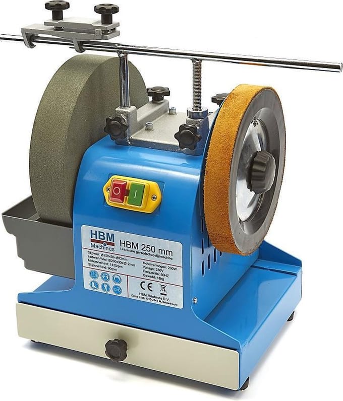 HBM Universele gereedschapslijpmachine 250 mm, 200 W, 230 V