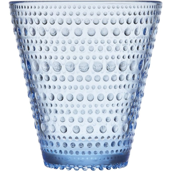 Iittala - Kastehelmi Glas - aqua - blauw