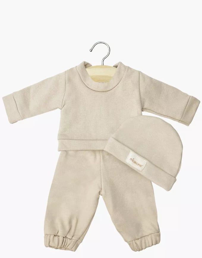 Minikane Poppenkleding Kledingset Liam Creme 47 cm