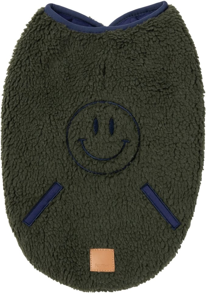 Fuzzyard Hondenjas Nara - Hondenkleding - Donkergroen Size 5