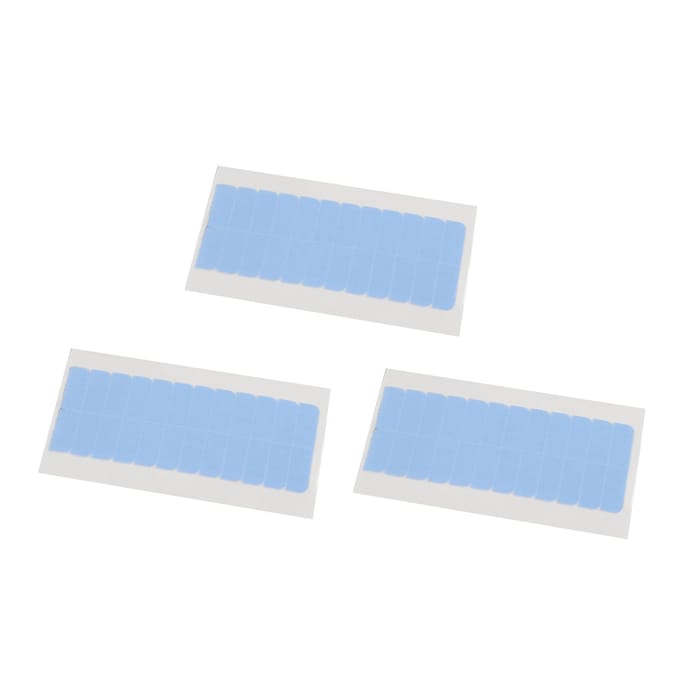 Set van 60 stuks Skin Weft haarverlenging, dubbelzijdige kleefstrip en supertape-lipjes voor schoonheidstools white