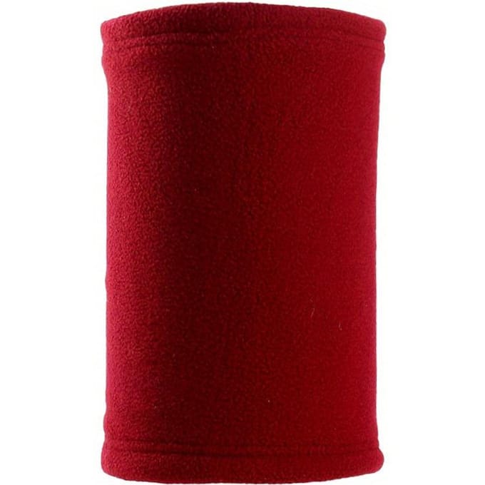 Outdoor Fleece Nekbedekking, Nekwarmer Voor Kamperen Wandelen Skiën En Fietsen rood