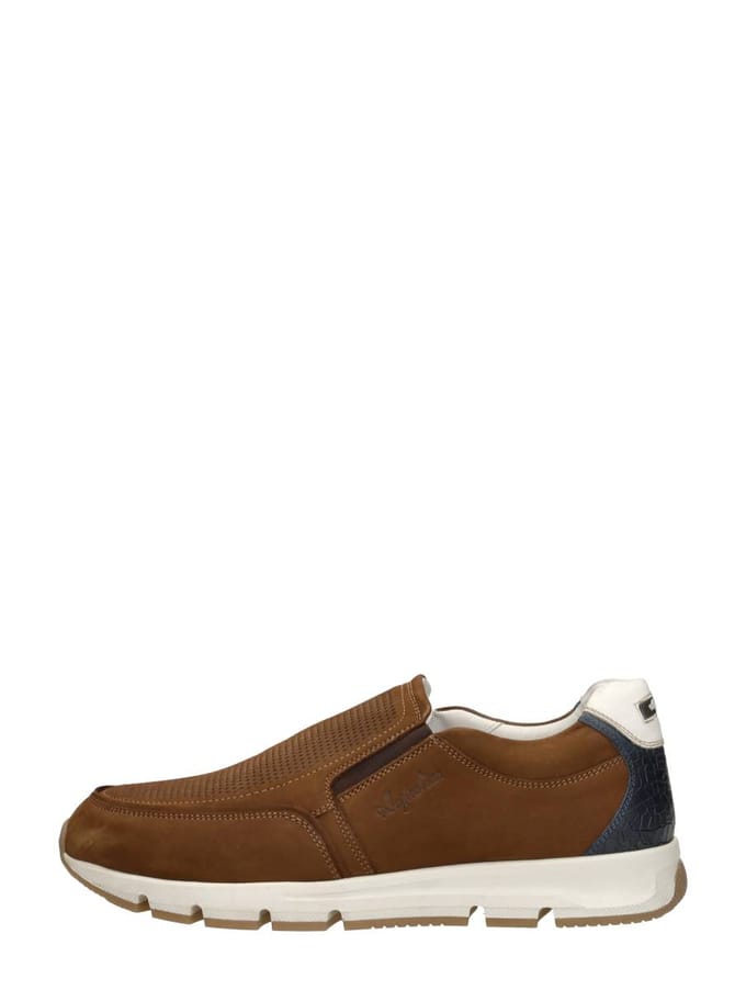Australian Eagle Instappers cognac Nubuck - Maat 41