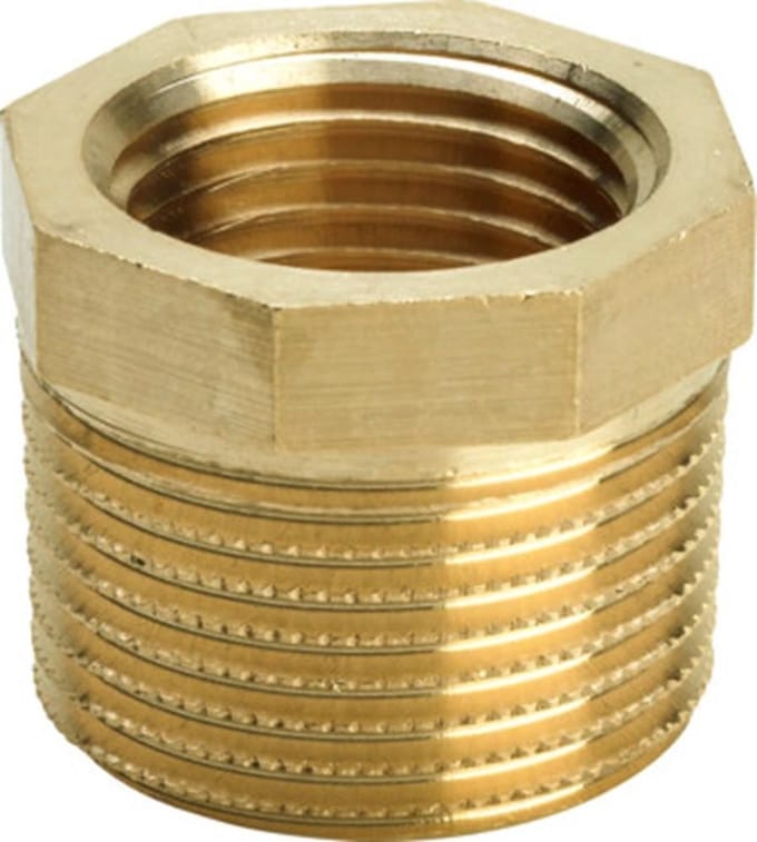 Viega Draadfitting verloopring 3 4 bu. x 1/2 bi. chroom