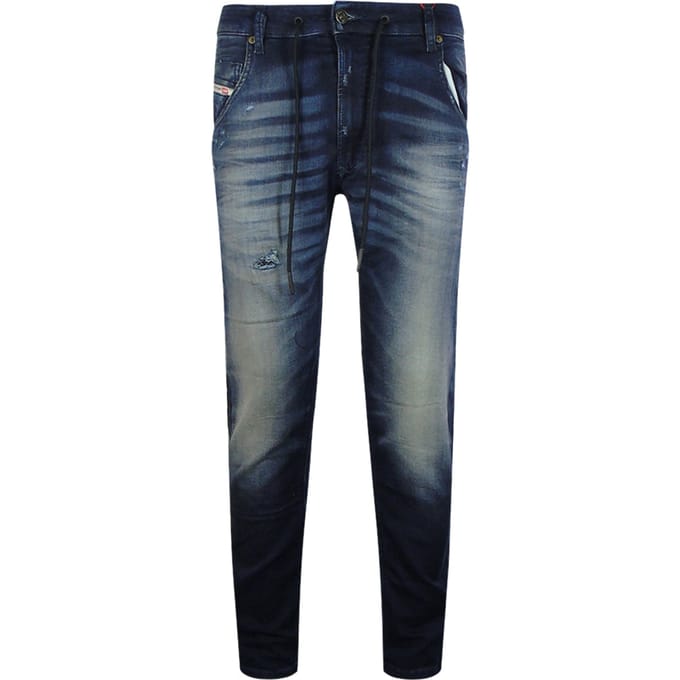 Diesel Krooley-y-ne Donkerblauwe Joggingjeans