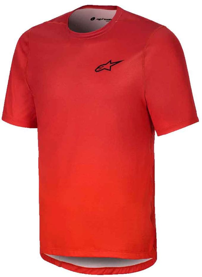 Alpinestars Bicycle A-dura Rise Korte Mouw Enduro Trui Rood XL Man