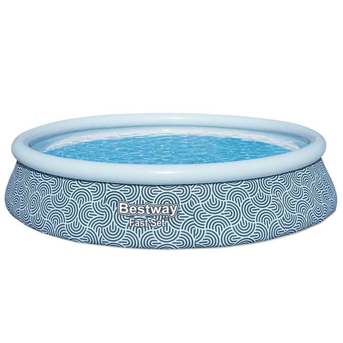 Bestway Serie - Tuin Zwembad - 396 x 84 cm - Opblaasbaar - Inclusief Pomp