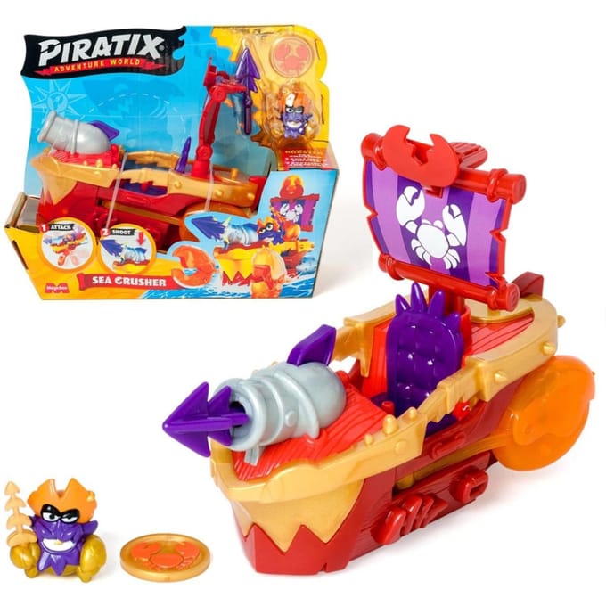 Piratix 0356 Speelset Zeevernietiger