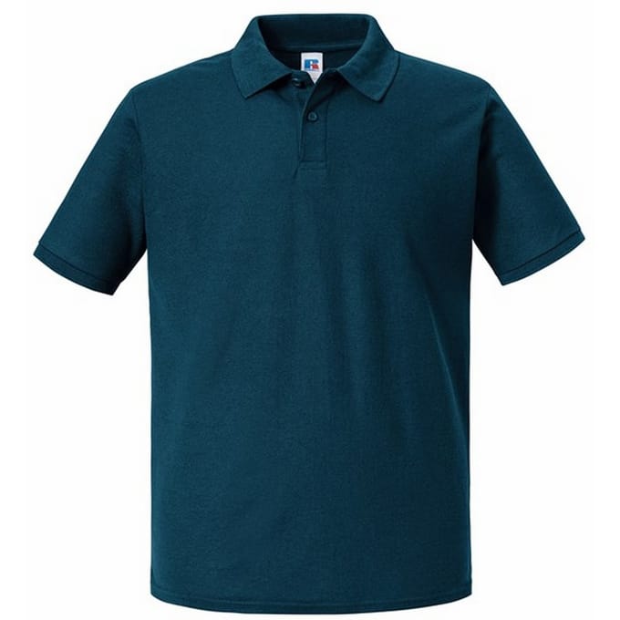 Russell Heren Authentic Eco Poloshirt (Benzineblauw)