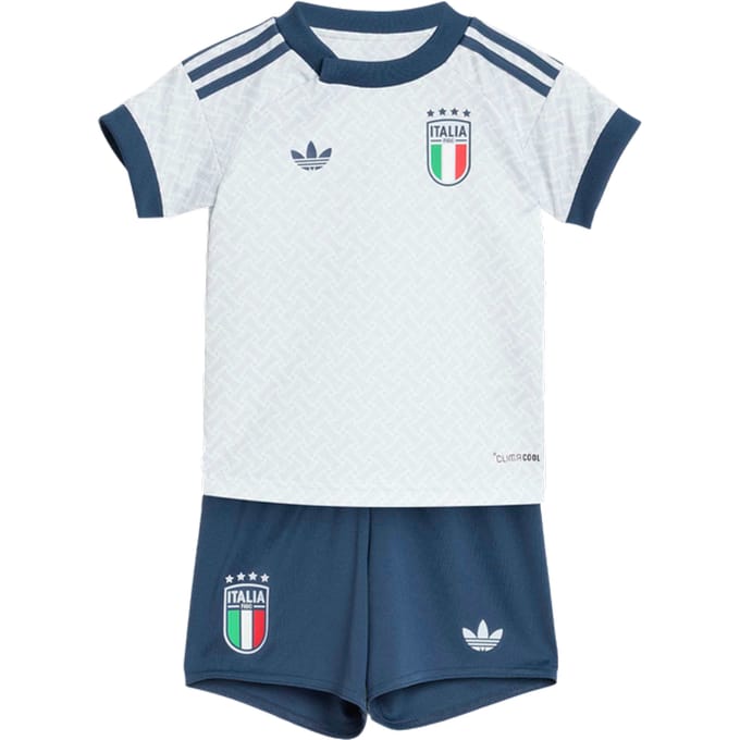 Adidas Italy Truien/Replica's Baby - Blauw - Maat 75 - 80 CM - Poly Mesh