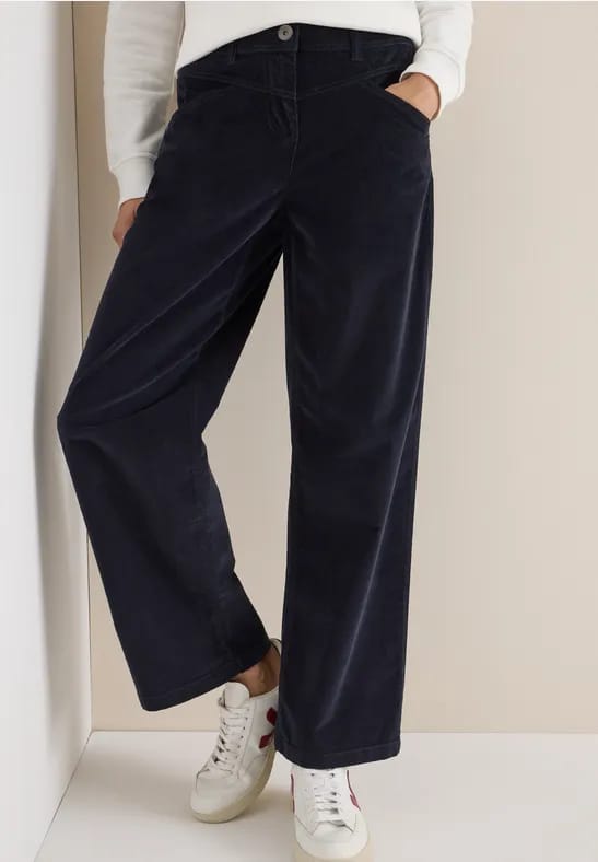 Wide Legs corduroy broek
