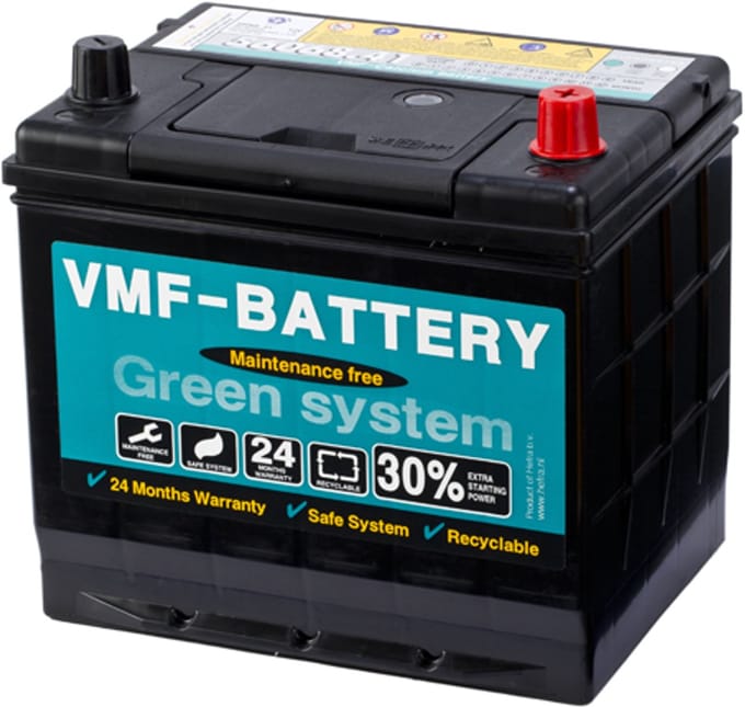VMF Calcium SMF 12V 60Ah - Loodzuur - Startaccu - 56068B1