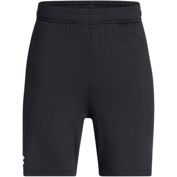 Under Armour Jacquard-short met ventilatieopeningen voor kinderen (Zwart/Wit)