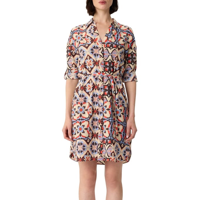Comma Dresses Orange Maat: 36 | Blousejurken Outlet | Dames | Oranje