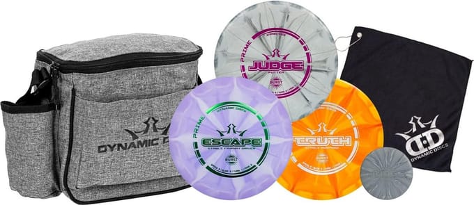 Disc Golf Starterset met Tas en Drie Discs voor Beginners
