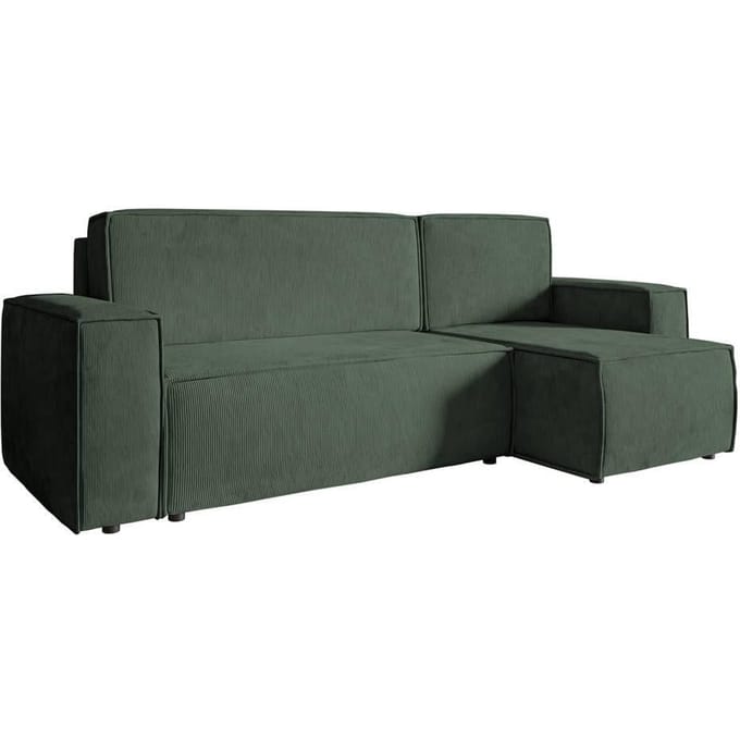 Hoekbank met slaapfunctie Crusado links/rechts chenille | Selsey Design