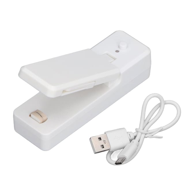 Draagbare Mini Zaksealer met Magneet USB Opladen Plastic Zak Sealer voor Thuiskeuken