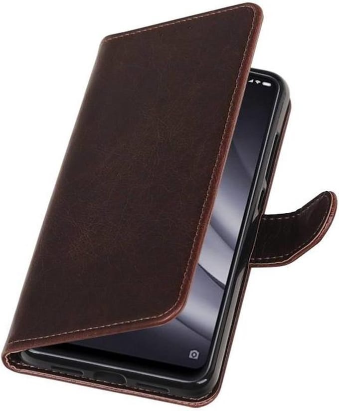Mocca Pull-Up Booktype Hoesje voor XiaoMi Mi 8 Lite