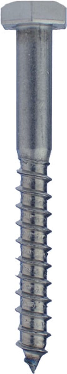 Houtdraadbouten RVS M10 x 90 mm | Doos 50 stuks