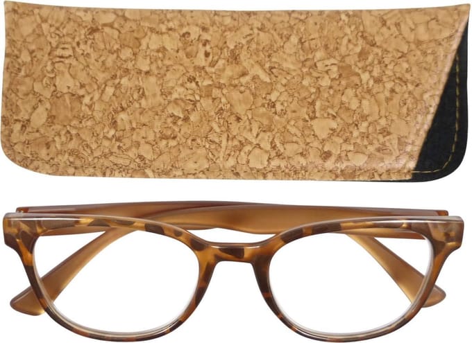 Lilly&june Leesbril Dierenprint +1 - Met Bijpassend Etui