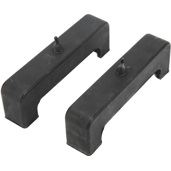 2 STUKS Zwarte Rubberen Radiator Isolator Pads Radiator Montage Bussen Vervanging Voor Express 2500 black
