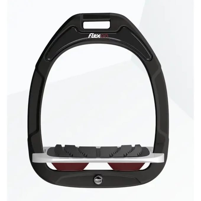 Ingelaste Grip Zwart/Grijs/Bordeaux Flex-On Green Composite