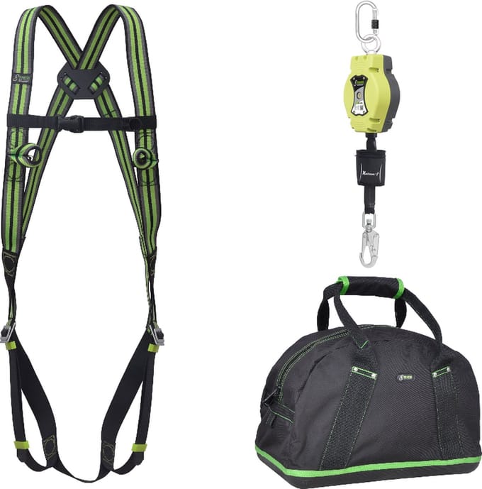 Kratos Complete set valbeveiliging Basic - Valstopblok 6m - Zonnepanelen
