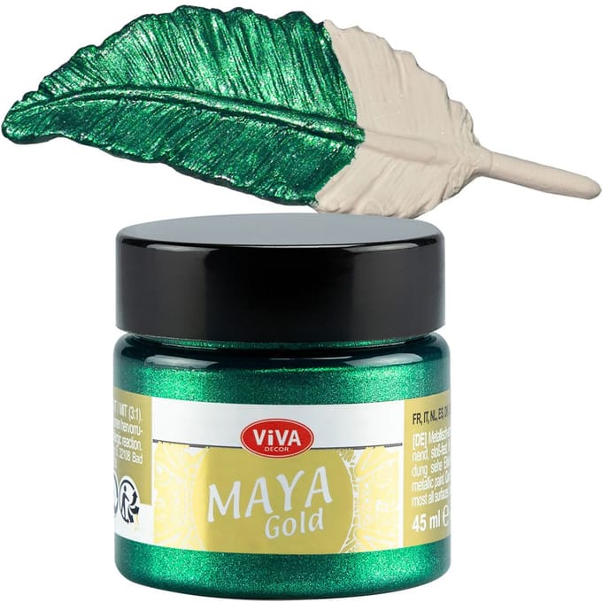 Viva Decor Maya Gold, 45ml - Smaragd