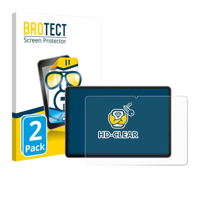 BROTECT - Screenprotector voor Huawei MatePad 11.5" 2025 - Folie Beschermfolie transparant 2 Stuks