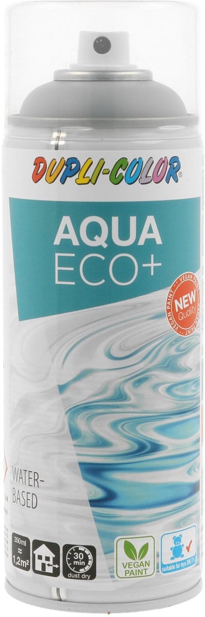 DupliColor Aqua Eco+ Kraaigrijs Mat Spuitbus 350ml