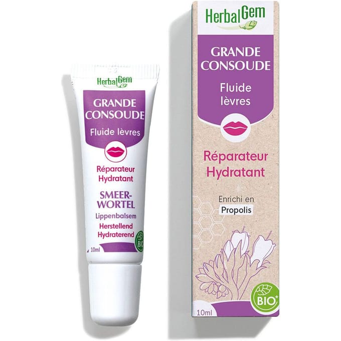 HerbalGem Smeerwortel Lipbalsem Bio 10 Lippenbescherming