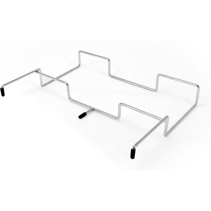 Camping Vuilniszakhouder Rek RVS Vuilniszak Hanger Lichtgewicht Tafel Afvalrek voor white