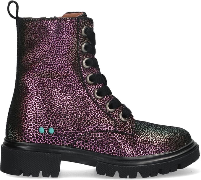 SAAR STERK Meisjes Veterlaarzen Multicolor