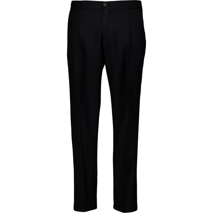 Duquezzi Wool Blend Trousers Pantalons Zwart Dqa30026007