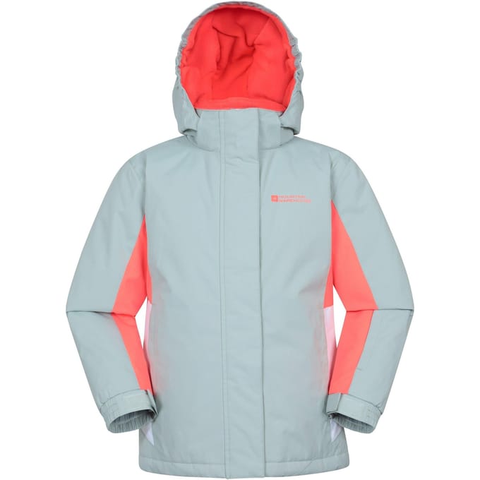 Mountain Warehouse Honing ski-jas voor kinderen (Lichtgroen)