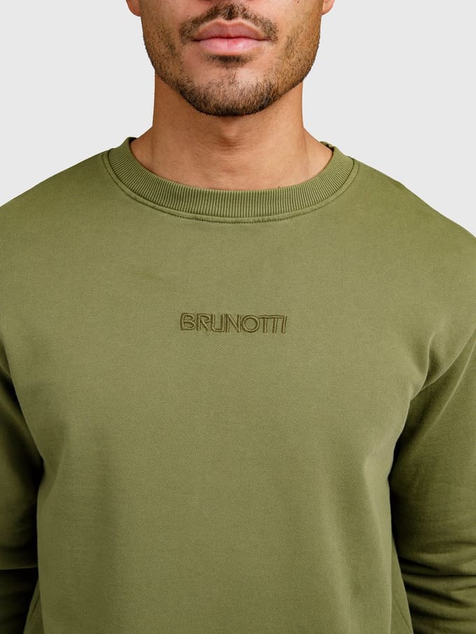 Brunotti - Esseries - Sweater Mayfly - Heren - 100% Katoen - Crewneck - S